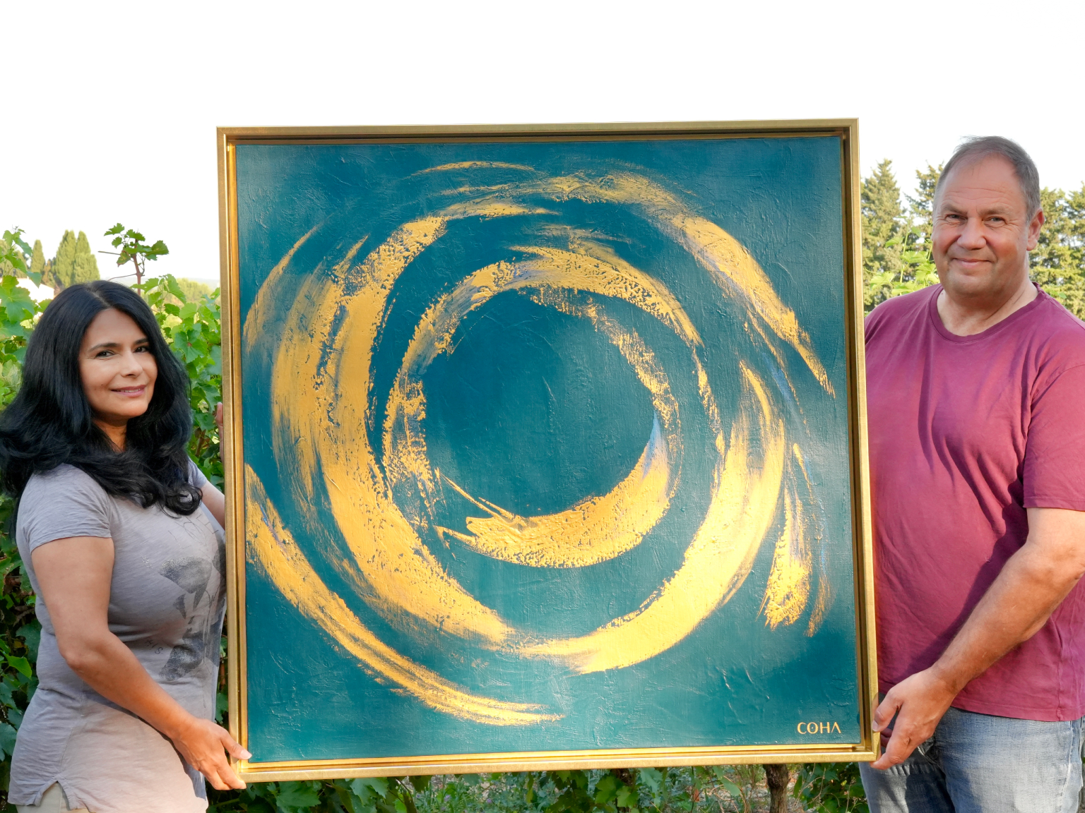 When contemporary art becomes a sensory experience!